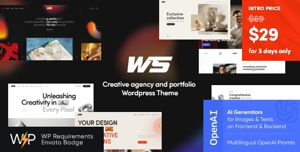 Wabi-Sabi — Creative Agency and Portfolio WordPress Theme