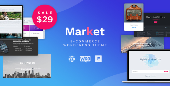 Market - Online Store WooCommerce WordPress Theme