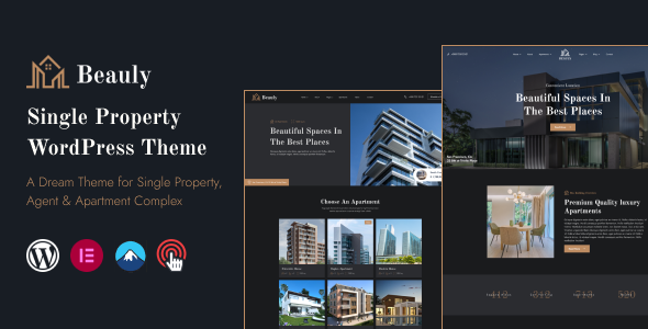Beauly - Single Property WordPress Theme