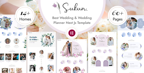 Sukun - Wedding & Wedding Planner WordPress Theme