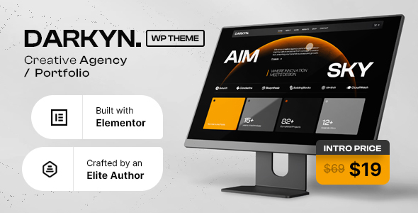 Darkyn - Creative Agency WordPress Theme