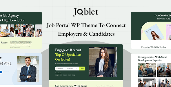 Joblet - Job Recruitment Services WordPress Theme