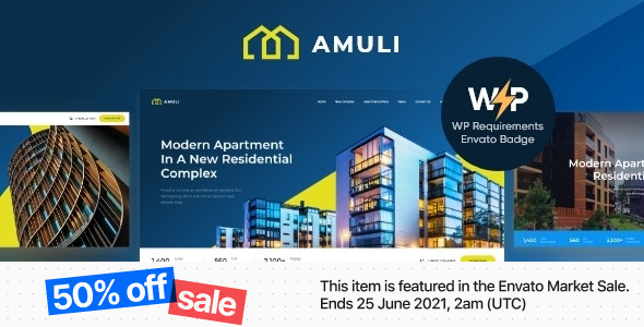 Amuli | Property & Real Estate WordPress Theme