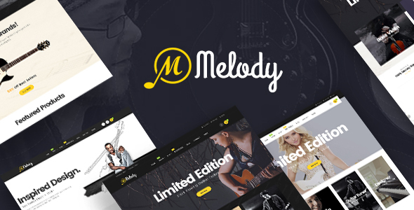 Melody - WordPress Theme for Musical Instruments