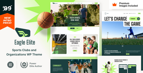 EagleElite  - Sprots Club WordPress Theme