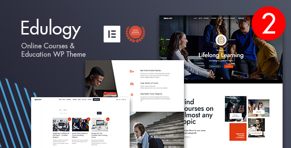 Edulogy - E-learning and Courses Theme