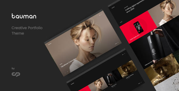 Bauman - Creative Portfolio WordPress Theme
