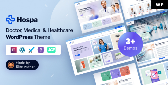 Hospa - Medical Clinic & Hospital WordPress Theme