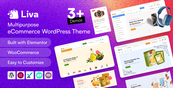 Liva - Multipurpose eCommerce WordPress Theme