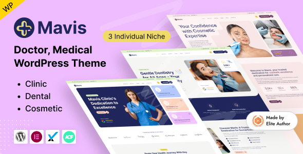 Mavis - Doctor & Medical Clinic WordPress Theme