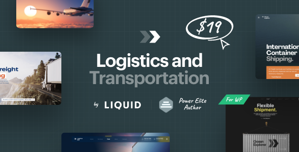 LogisticsHub - Logistics and Transportation WordPress Theme