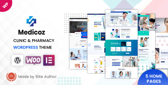 Medicoz - Clinic & Pharmacy WordPress Theme