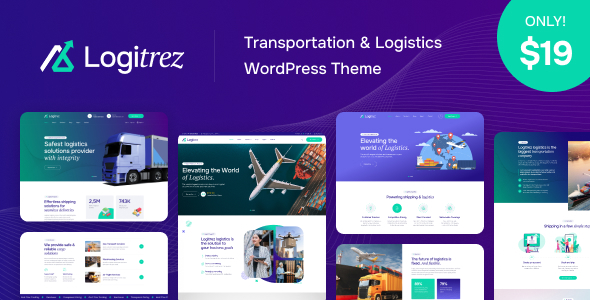 Logitrez - Transportation & Logistics WordPress Theme