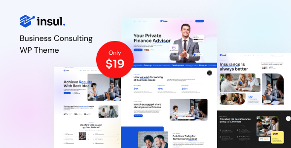 Insul - Business Consulting Company WordPress Theme