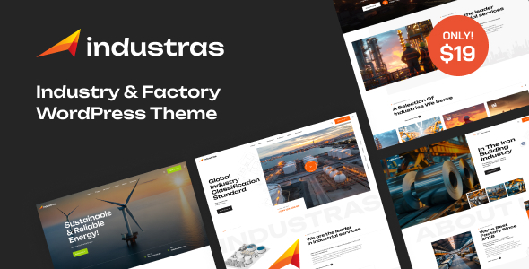Industras - Industry & Factory WordPress Theme