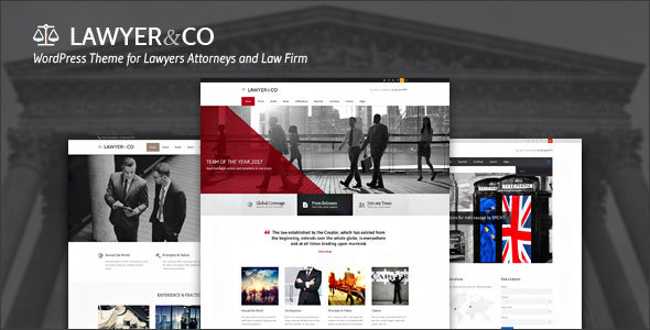 Lawyer&Co | WordPress Theme for Attorneys and Legal Firms
