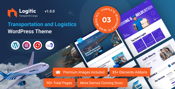 Logitic - Transportation & Logistics WordPress Theme