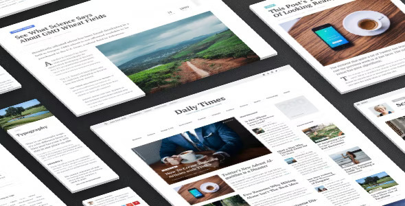 TIMES - Newspaper Magazine Theme
