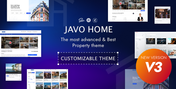 Javo Home - Real Estate WordPress Theme