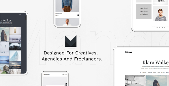 Mango - Portfolio for Creatives