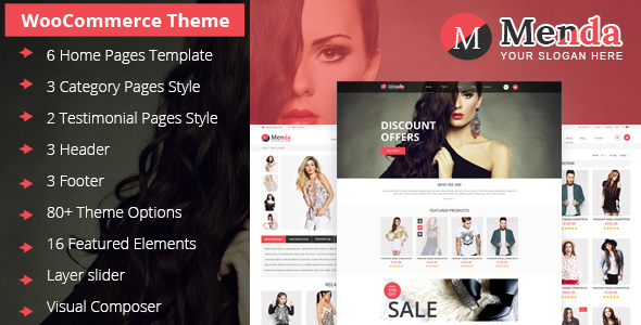 Menda - Ecommerce Wordpress Themes