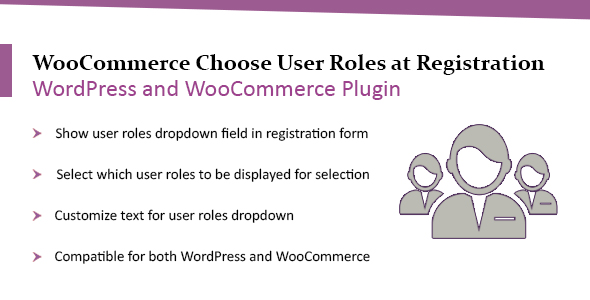 WooCommerce WordPress Choose User Roles at Registration Plugin