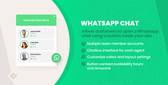WordPress WhatsApp Chat Box