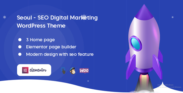Seoul - SEO Digital Marketing WordPress Theme