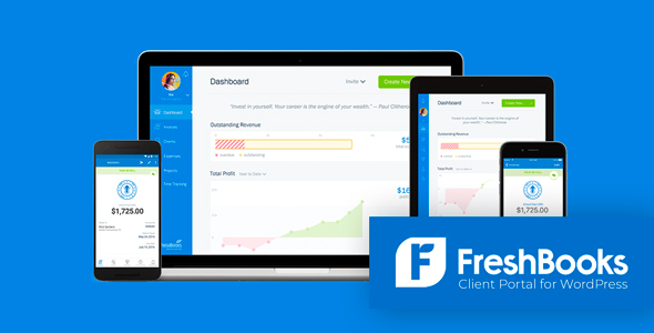 WP Freshbooks Client Portal