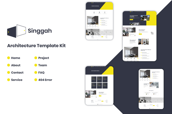 Singgah - Architecture Elementor Template Kit