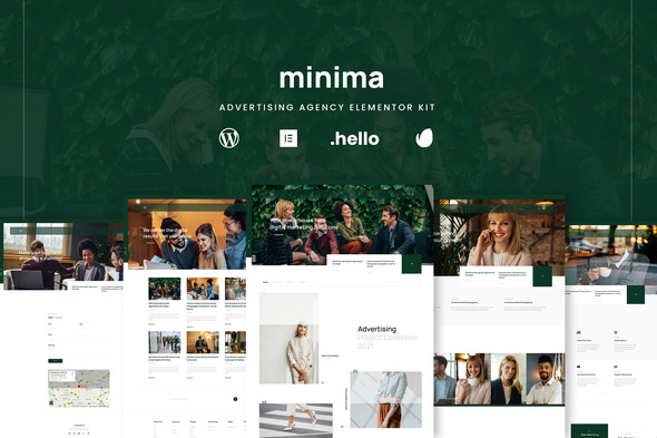 Minima - Advertising & Business Agency Elementor Template Kit