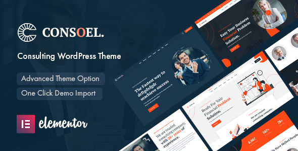 Consoel - Consulting Business WordPress Theme
