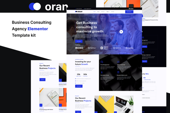 Oran - Business Agency Template kit