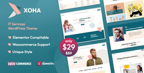 Xoha - IT Services WordPress Theme