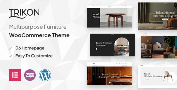 Trikon - Multipurpose Furniture WooCommerce Theme