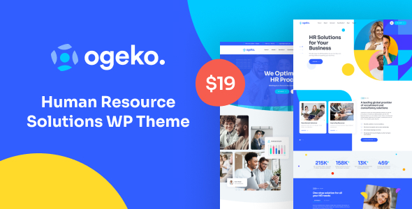 Ogeko - Human Resource Solutions WordPress Theme