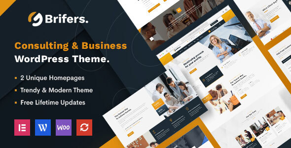 Brifers - Consulting & Business WordPress Theme