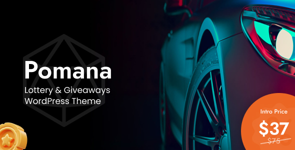 Pomana - Lottery & Giveaways WordPress Theme