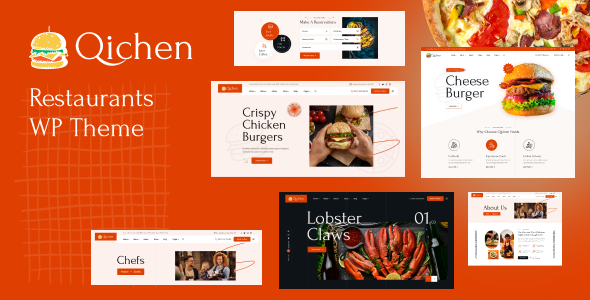 Qichen - Online Restaurant WordPress Theme