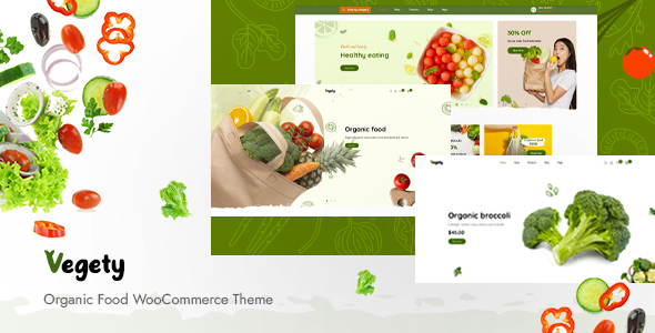Vegety - Organic Shop WooCommerce Theme