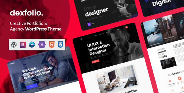 Dexfolio - Creative Portfolio & Agency WordPress Theme
