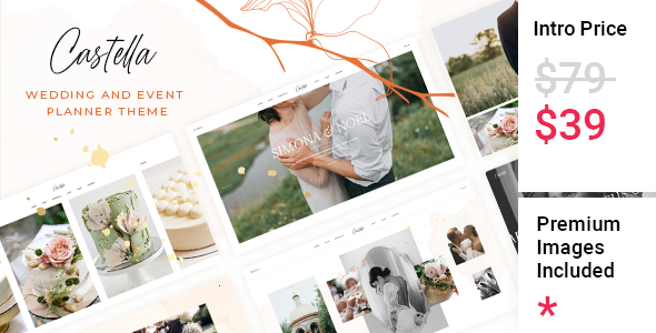 Castella - Wedding and Event Planner Theme