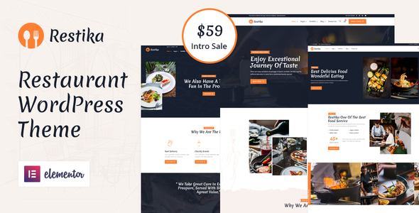 Restika - Restaurant WordPress Theme