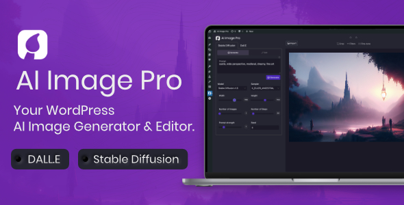 AI Image Pro - WordPress AI Image Generator & Editor