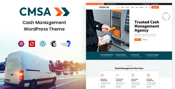 CMSA - Cash Management WordPress Theme