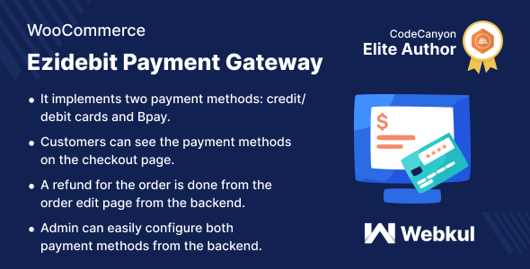 WooCommerce Ezidebit Payment Gateway