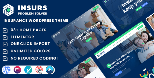 Insurs - Insurance WordPress Theme
