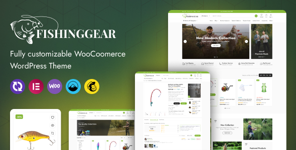 FishingGear - Fishing Accessories WooCommerce Theme