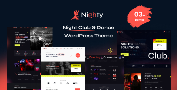 Nighty - Night Club WordPress Theme