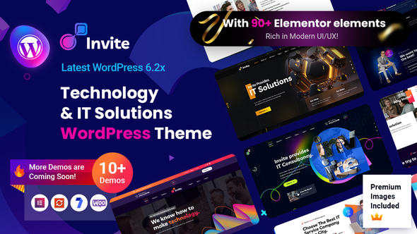 Invite - IT Solutions & Technology WordPress Theme